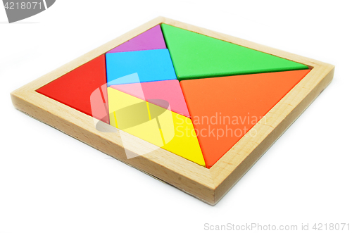 Image of Chinese art of tangram puzzles