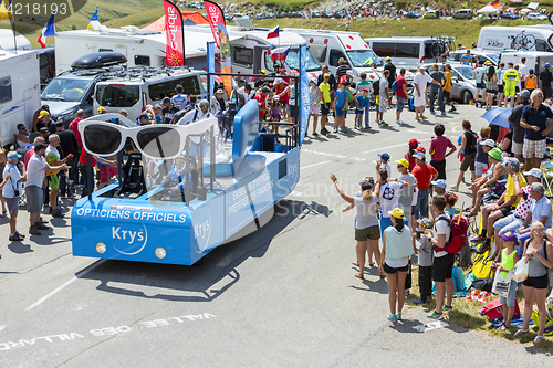 Image of Krys Vehicle in Alps - Tour de France 2015