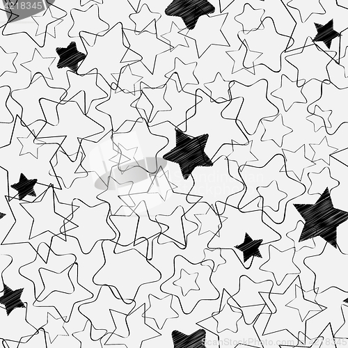 Image of star decoration background