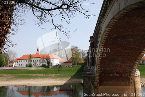 Image of The bridge over the Kupa at Sisak, Croatia