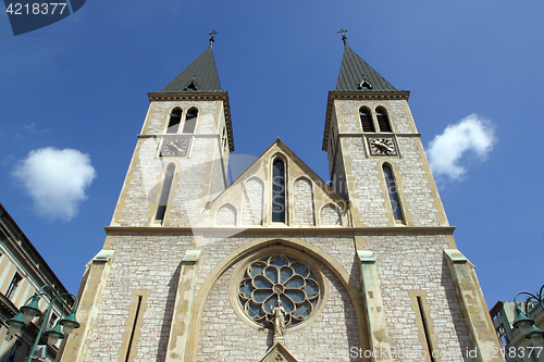 Image of Sarajevo cathedral