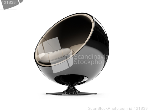 Image of isolated modern furniture view