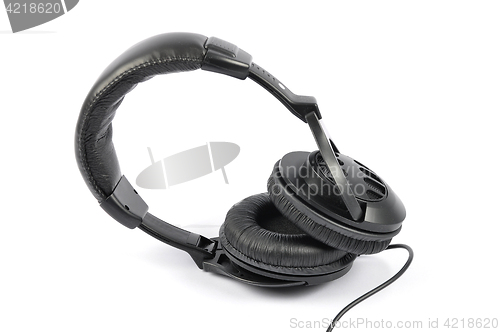 Image of Headphones on white background