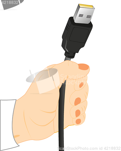 Image of Cable in hand