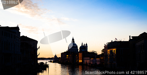 Image of Venice view at sunrise