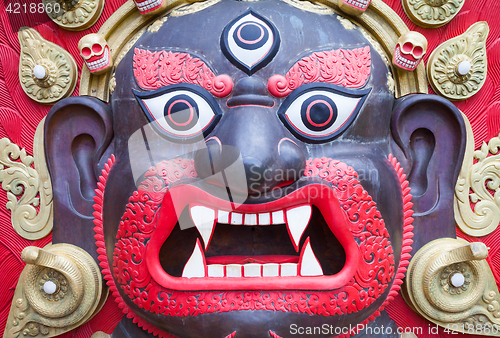 Image of Bhairab Mask from Nepal