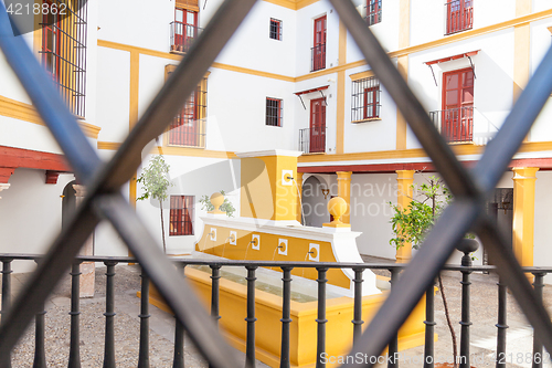 Image of Bullring area in Seville