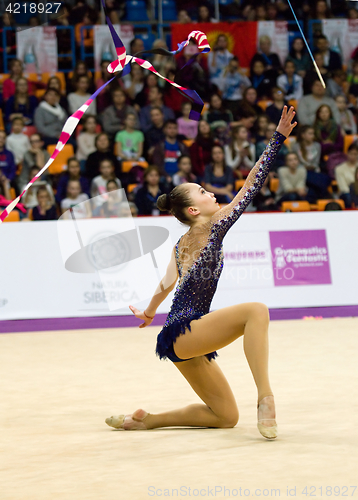 Image of Sabina Asirbayeva, Kazakhstan. Ribbon