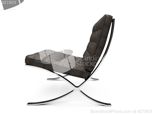 Image of isolated modern furniture view