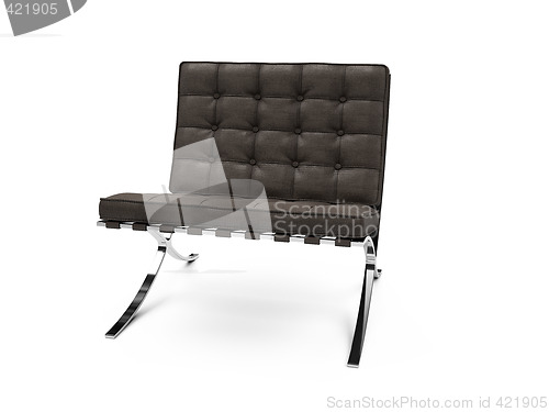 Image of isolated modern furniture view