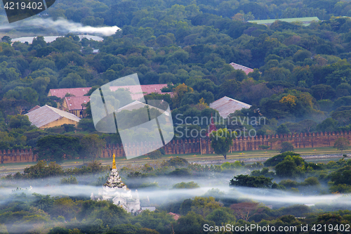 Image of myanmar mandalay sunset