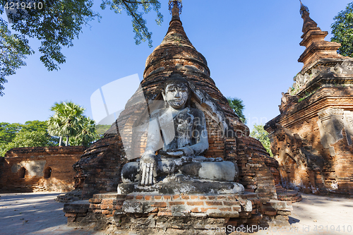 Image of Buddha in sagaing , Mandalay