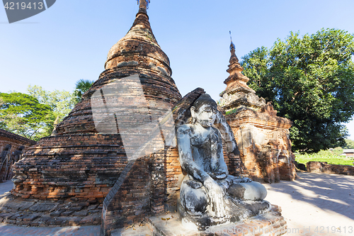 Image of Buddha in sagaing , Mandalay