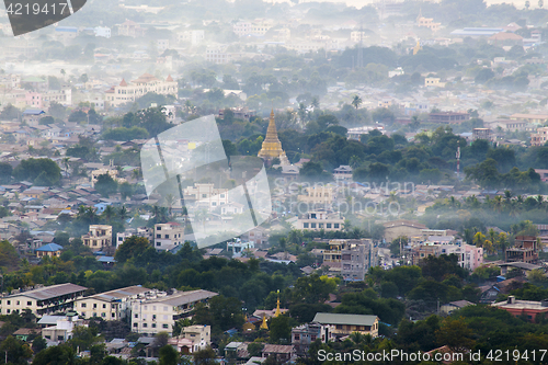 Image of myanmar mandalay sunset