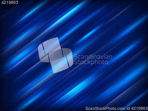 Image of Stylish blue background. EPS 10