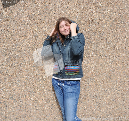 Image of Fashion model.
