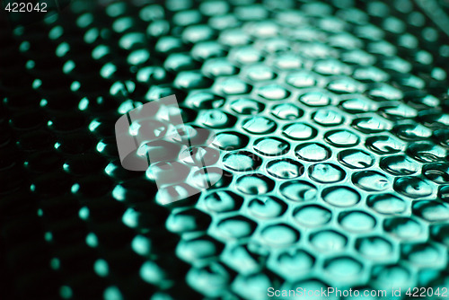 Image of Metallic Green Bubble Wrap