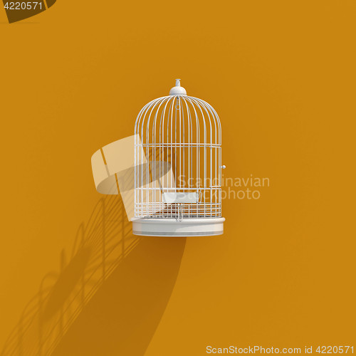 Image of 3d Bird Cage Icon