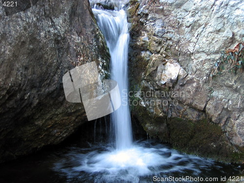 Image of Mini water fall. Troodos, Cyprus