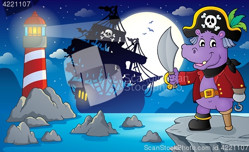 Image of Night pirate scenery 4