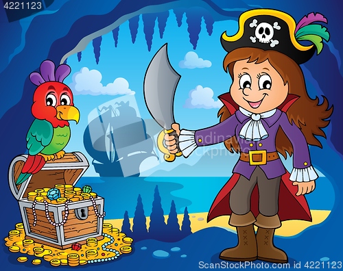 Image of Pirate girl theme image 2