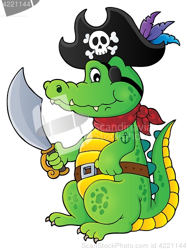 Image of Pirate crocodile theme 1