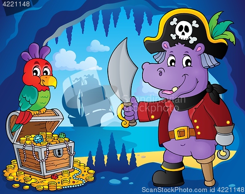 Image of Pirate hippo theme 4