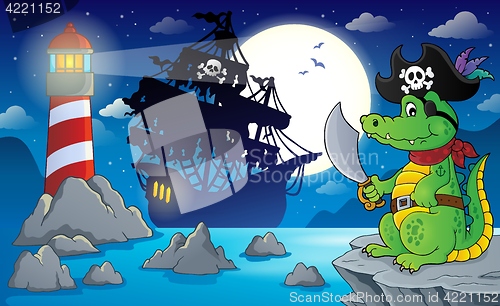 Image of Night pirate scenery 5