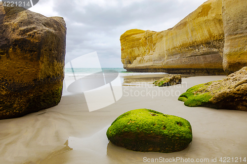 Image of Tunnel Beach New Zealand