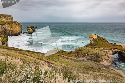 Image of Tunnel Beach New Zealand