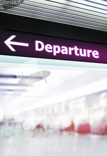 Image of Tourist info signage in airport 