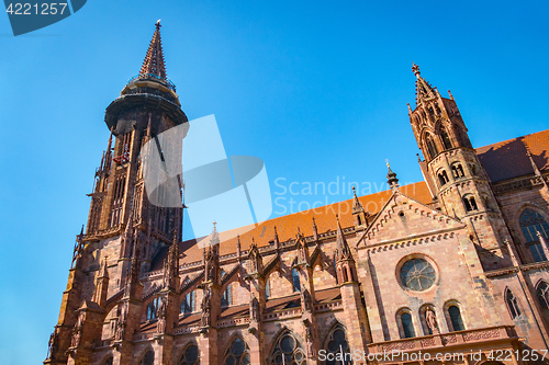 Image of cathedral in Freiburg 