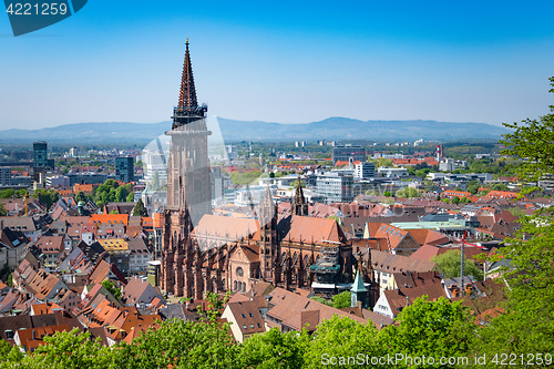 Image of cathedral in Freiburg 