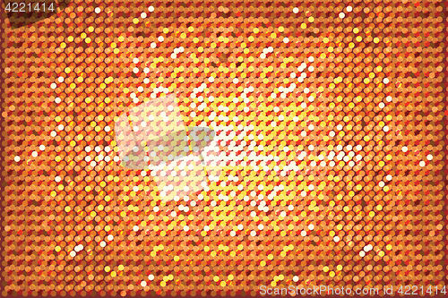 Image of Brilliant brown pop art background