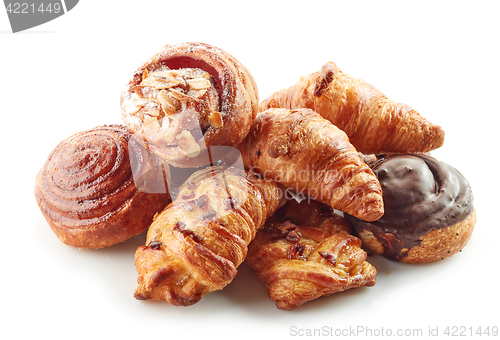 Image of various freshly baked pastries