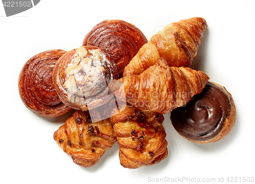 Image of various freshly baked pastries