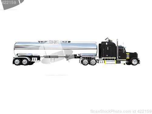 Image of isolated big car side view