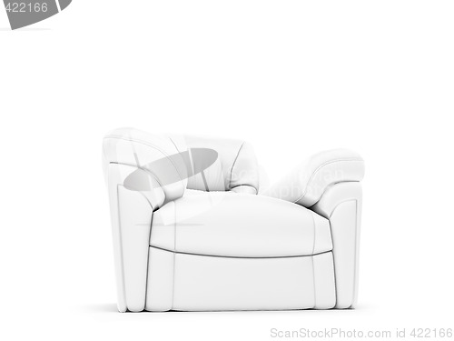 Image of royal armchair front view