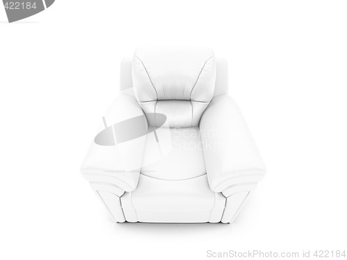 Image of royal armchair front view