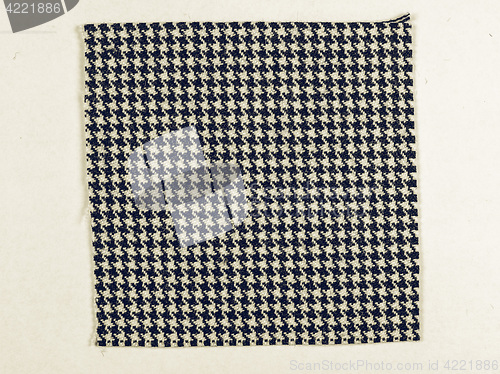 Image of Vintage looking Black fabric sample