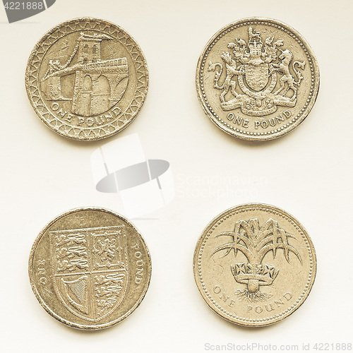 Image of Vintage Pound coin