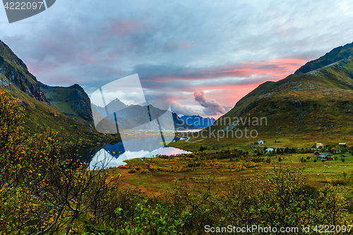 Image of arctic coastal landscape