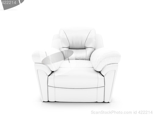 Image of royal armchair front view