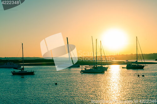 Image of Sunset in Alvor