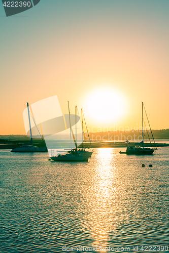 Image of Sunset in Alvor