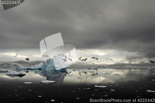 Image of Mountain view in Antarctica
