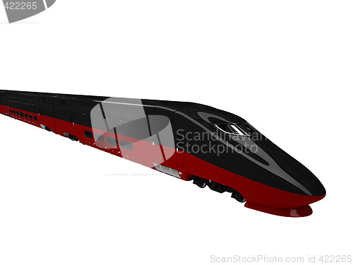 Image of Train express isolated view