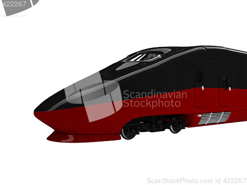 Image of Train express isolated view