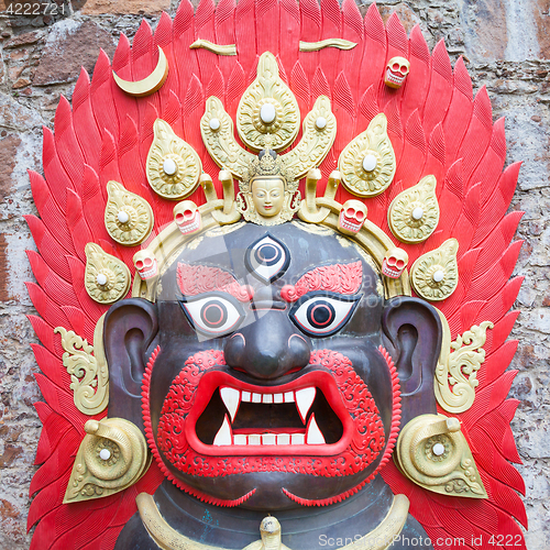 Image of Bhairab Mask from Nepal