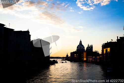 Image of Venice view at sunrise